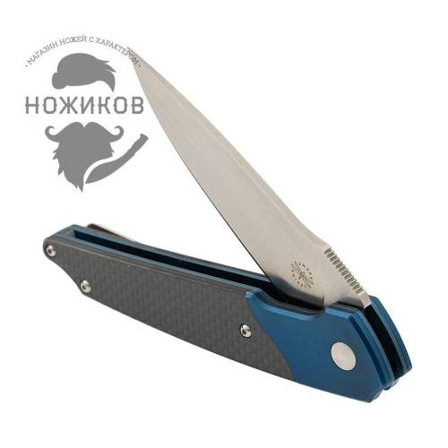 5891 Amare Knives Pocket Peak Blue фото 4