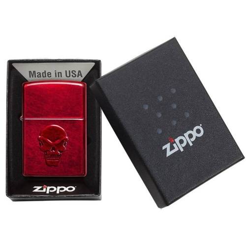 321 ZIPPO Зажигалка ZIPPO Doom с покрытием Candy Apple Red фото 3