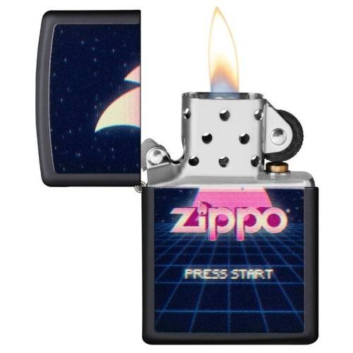 321 ZIPPO Зажигалка ZIPPO Gaming Design с покрытием Black Matte фото 7