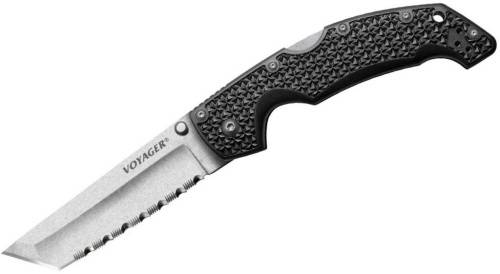 435 Cold Steel Складной ножVoyager Large Tanto 4 Point Serrated Edge 29ATS
