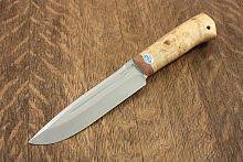 Нож разделочный "Селигер" карельская береза