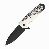 Складной нож Нож складной Hogue EX-02 Spear Point Skulls & Bones можно купить по цене .                            