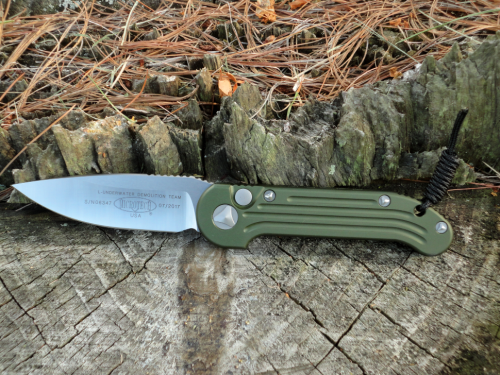 5891 Microtech Large UDT (Underwater Demolition Team) Olive Drab Green 135-4OD фото 7