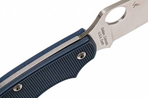 5891 Spyderco UK Penknife 94PDBL фото 5
