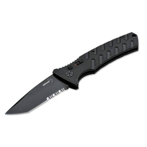 491 Boker Автоматический складной ножStrike Tanto All Black