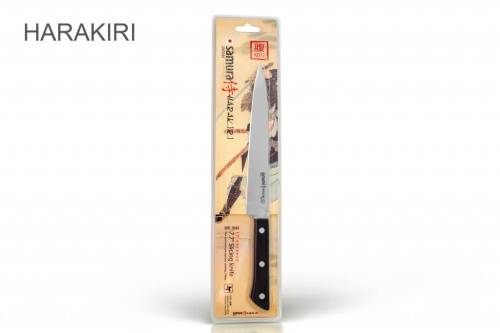 2011 Samura Нож кухонный для тонкой нарезки &Harakiri& (SHR-0045B) 196 мм фото 6