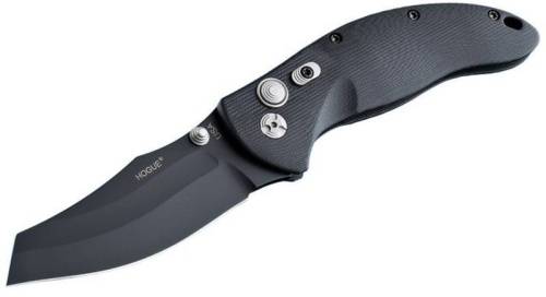 5891 Hogue EX-04 Black Wharncliffe Blade