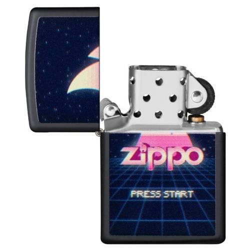 321 ZIPPO Зажигалка ZIPPO Gaming Design с покрытием Black Matte фото 6