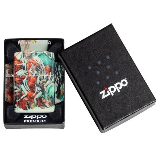 321 ZIPPO  Zippo Classicпокрытием White Matte фото 11
