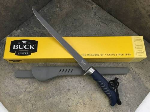 2011 Buck Филейный нож Silver Creek 9 5/8& Fillet Knife 0225BLS фото 9