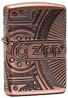 Зажигалка ZIPPO Gears Armor™ с покрытием Antique Copper™