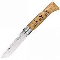 Складной Нож Opinel №8 VRI Animalia Deer