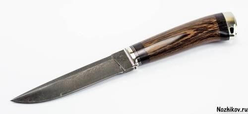 1239 Ножи Приказчикова Авторский нож из тигельного булата №1 фото 5