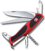 Мультитул Victorinox Нож перочинныйRangerGrip 55 0.9563.C 130мм 12 функций красно-чёрный