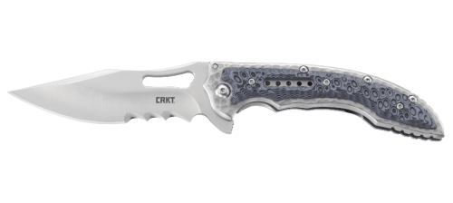 5891 CRKT Fossil™ BLACK WITH VEFF SERRATIONS™ фото 6
