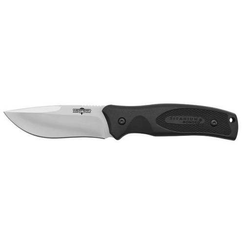 236 Camillus Нож Western 9" Black River Titanium Bonded Fixed Blade Knife