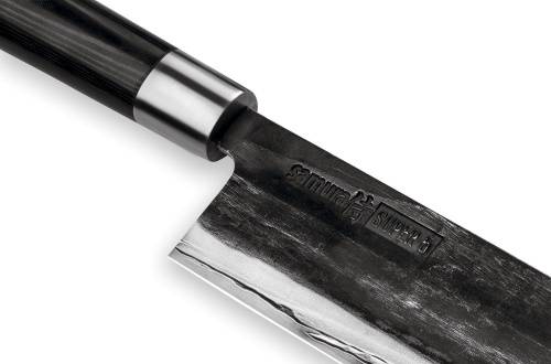 31 Samura Нож кухонный "Samura SUPER 5" накири 171 мм фото 8