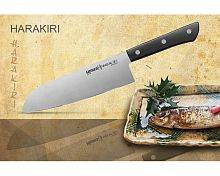 Нож кухонный Сантоку Samura &quot;HARAKIRI&quot; (SHR-0095WO) 175 мм