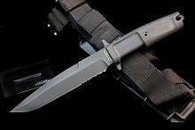 Нож с фиксированным клинком Extrema Ratio Dobermann III Black (Soft Nylon Sheath)