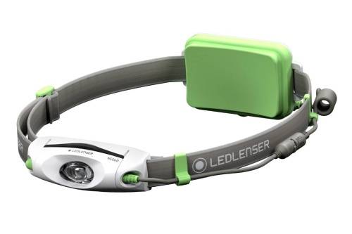 150 LED Lenser Фонарь светодиодный налобныйNEO6R зеленый фото 4