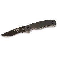 Складной нож Ontario RAT с черной рукоятью можно купить по цене .                            