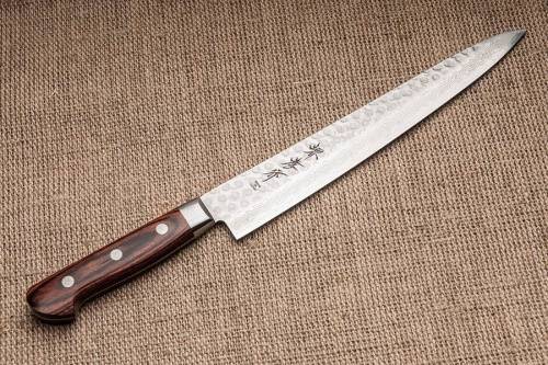 154 Sakai Takayuki Нож Слайсер (для тонкой нарезки) 240 мм фото 5