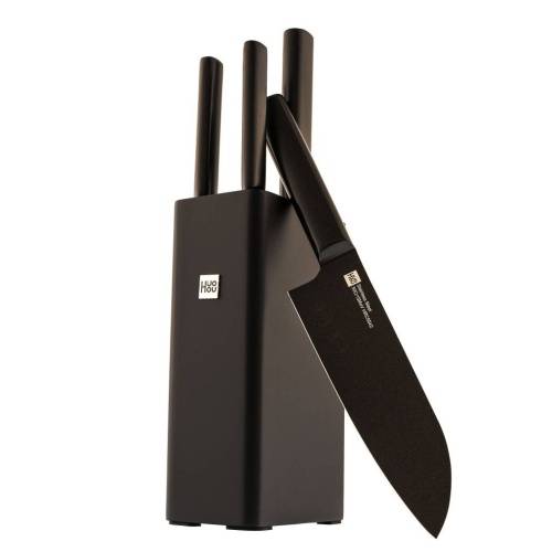 Набор кухонных ножей на подставке HuoHou 5-Piece Non-Stick Kitchen Knife Set фото 13
