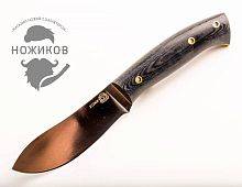 Цельный нож из металла Мастерская Сковородихина цельнометаллический F6