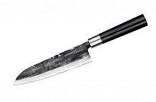 Набор кухонный - нож кухонный "Samura SUPER 5" Сантоку 182 мм