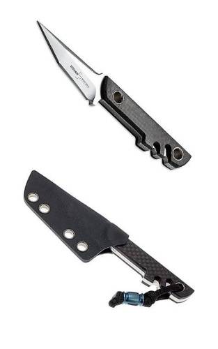 435 Boker Нож с фиксированным клинком Boker Plus Mini Slik Decade Edition фото 3