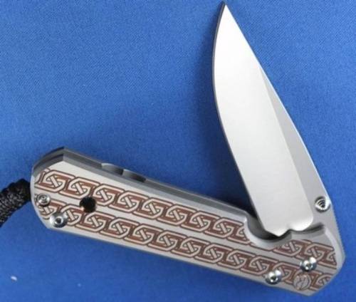 3810 Chris Reeve Large Sebenza 21 Computer Generated Graphic Celtic фото 11