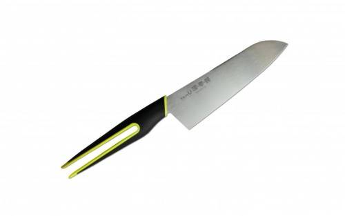 114 Kasumi Кухонный нож Сантоку Shikisai U-Flex Shizu Hamono