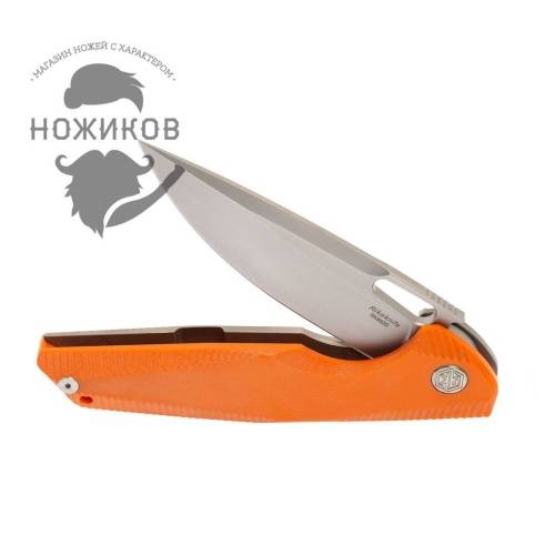 5891 Rike knife RK802G Orange фото 14
