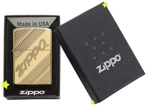 250 ZIPPO Зажигалка ZIPPO Armor® с покрытием High Polish Brass