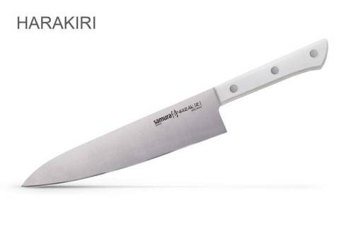 2011 Samura Нож кухонный Шеф HARAKIRI (SHR-0085W) 208 мм фото 11