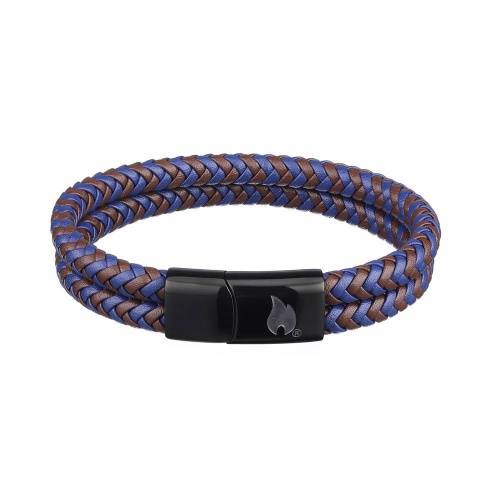  ZIPPO  Zippo Braided Leather Bracelet (20 см)