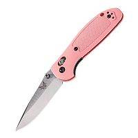 Складной нож Benchmade 555HG-PNK Mini Griptilian розовый