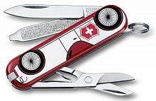 Нож перочинный Victorinox Classic Машина (0.6223.L1410) белый/красный 7 функций пластик/сталь