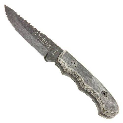 236 Camillus 7.5 Barbarian Fixed Blade Knife with Kydex Sheath