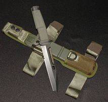 Нож с фиксированным клинком Extrema Ratio Fulcrum Mil-Spec Bayonet Green