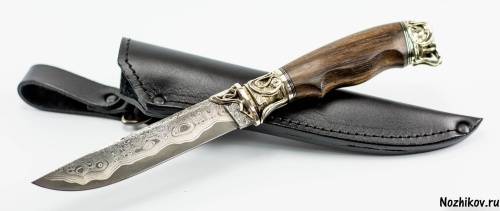 1239 Ножи Приказчикова Нож Подарочный №52 из Ламината с никелем фото 3