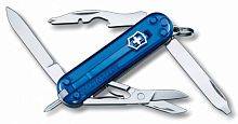 Нож перочинный Victorinox Manager Sapphire 0.6365.T2 58мм 10 функций полупрозрачный синий