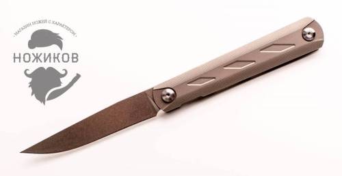 5891 ch outdoor knife Ziebr Silver