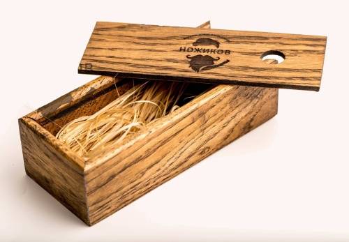21 Фабрика деревянных футляров Подарочная коробка для  складных ножей фото 6