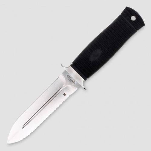 21 Katz Нож с фиксированным клинкомAvenger Serrated подводный