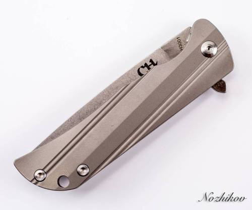 5891 ch outdoor knife CH3001 Silver фото 5