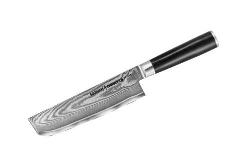 31 Samura Нож кухонный "Samura DAMASCUS" накири 167 мм