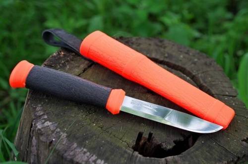 3810 Mora Нож с фиксированным лезвием Morakniv Outdoor 2000 Orange фото 6
