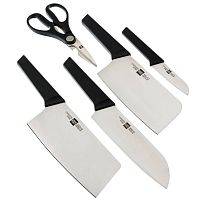 Набор кухонных ножей на подставке HuoHou 6-Piece Kitchen Knife Set Lite