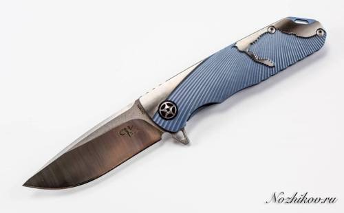 5891 ch outdoor knife CH3501 синий